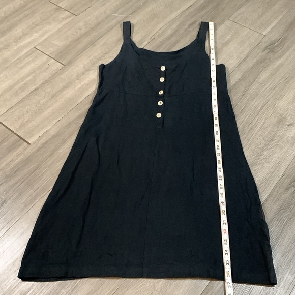 Fresh Produce Mandela Print Gray/Olive Sleeveless Dress size L - Picture 9 of 11